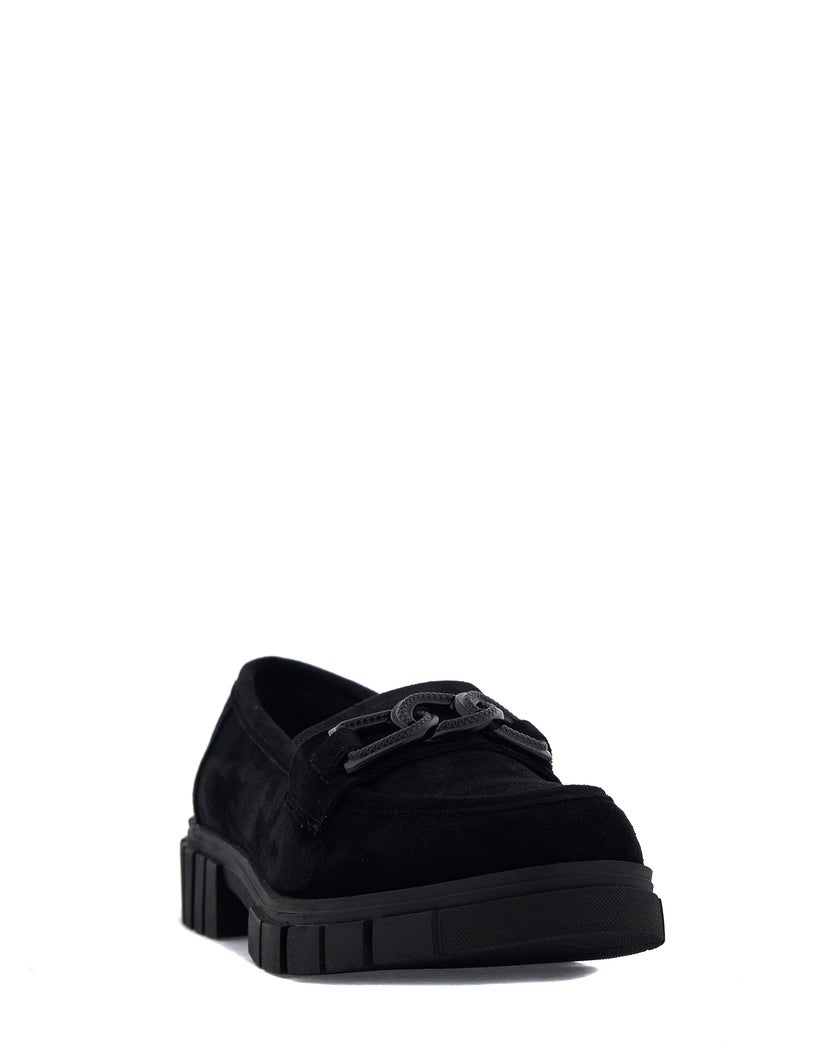 Emelie Strandberg Svart Loafer