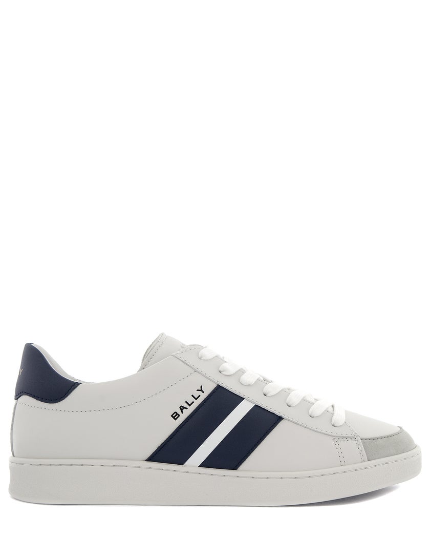 Bally Vit Sneakers