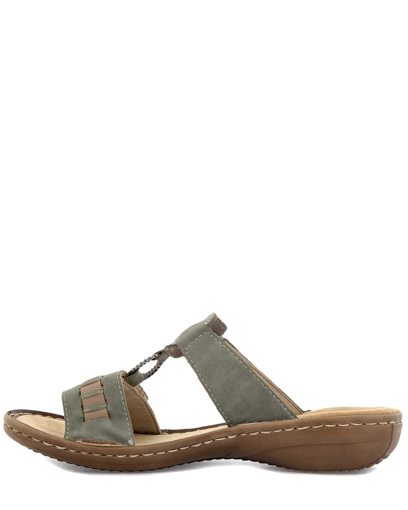 Rieker Grön Slip-In
