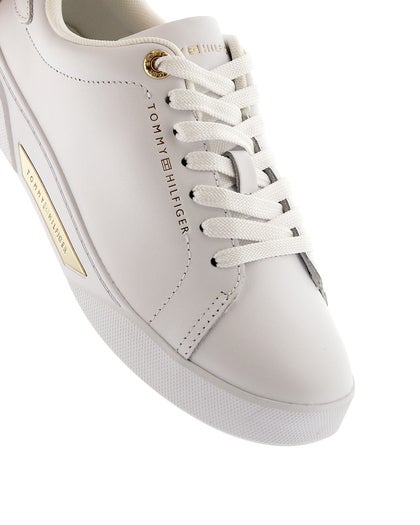 Tommy Hilfiger Vit Sneakers