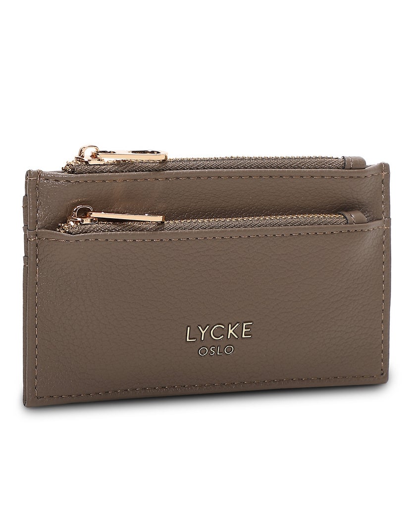 Lycke Beige Cardholder