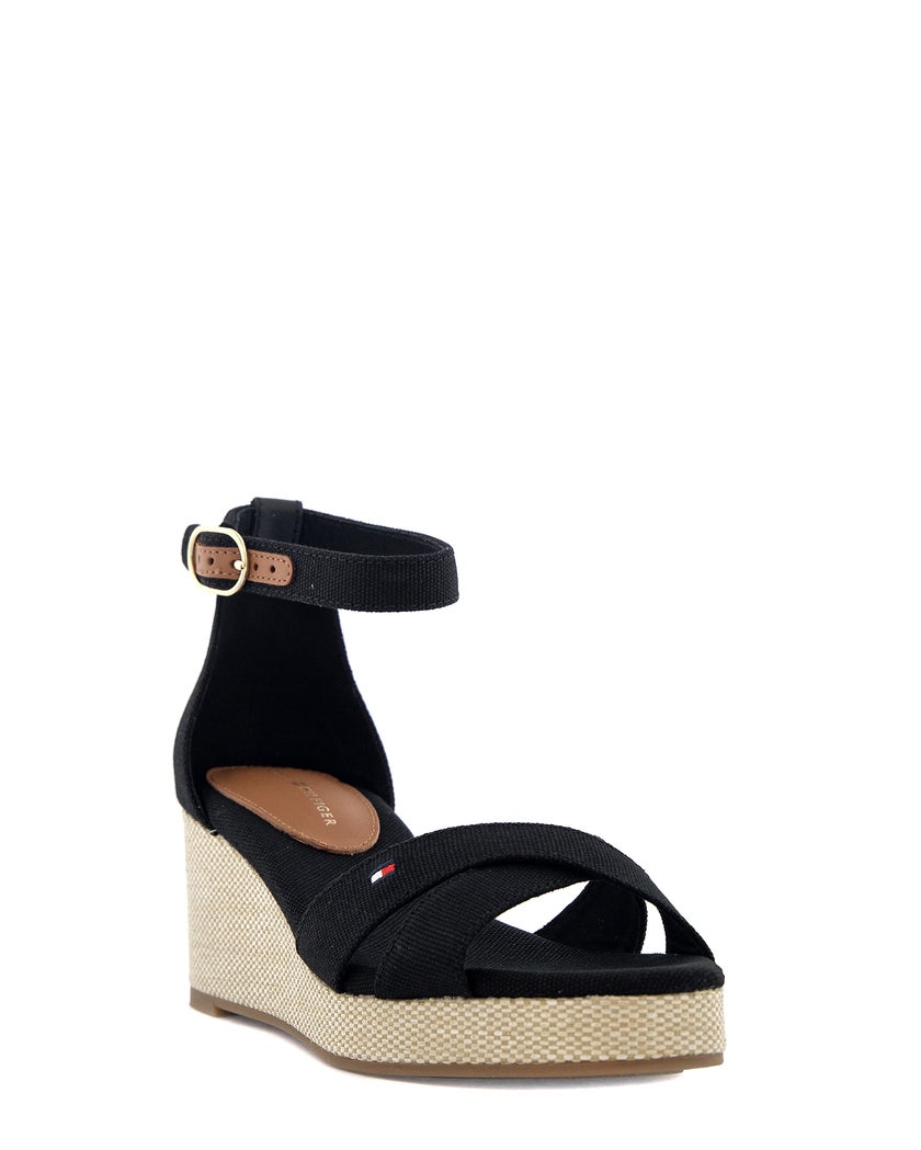 Tommy Hilfiger Svart Sandalett