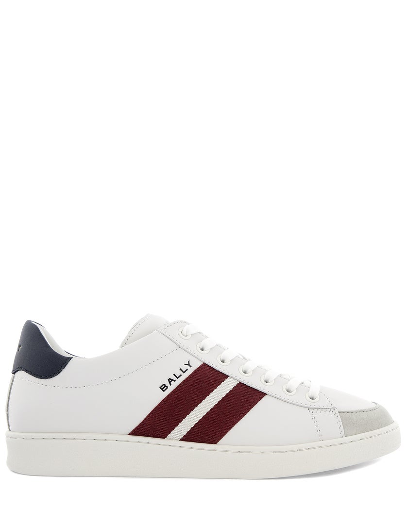 Bally Vit Sneakers