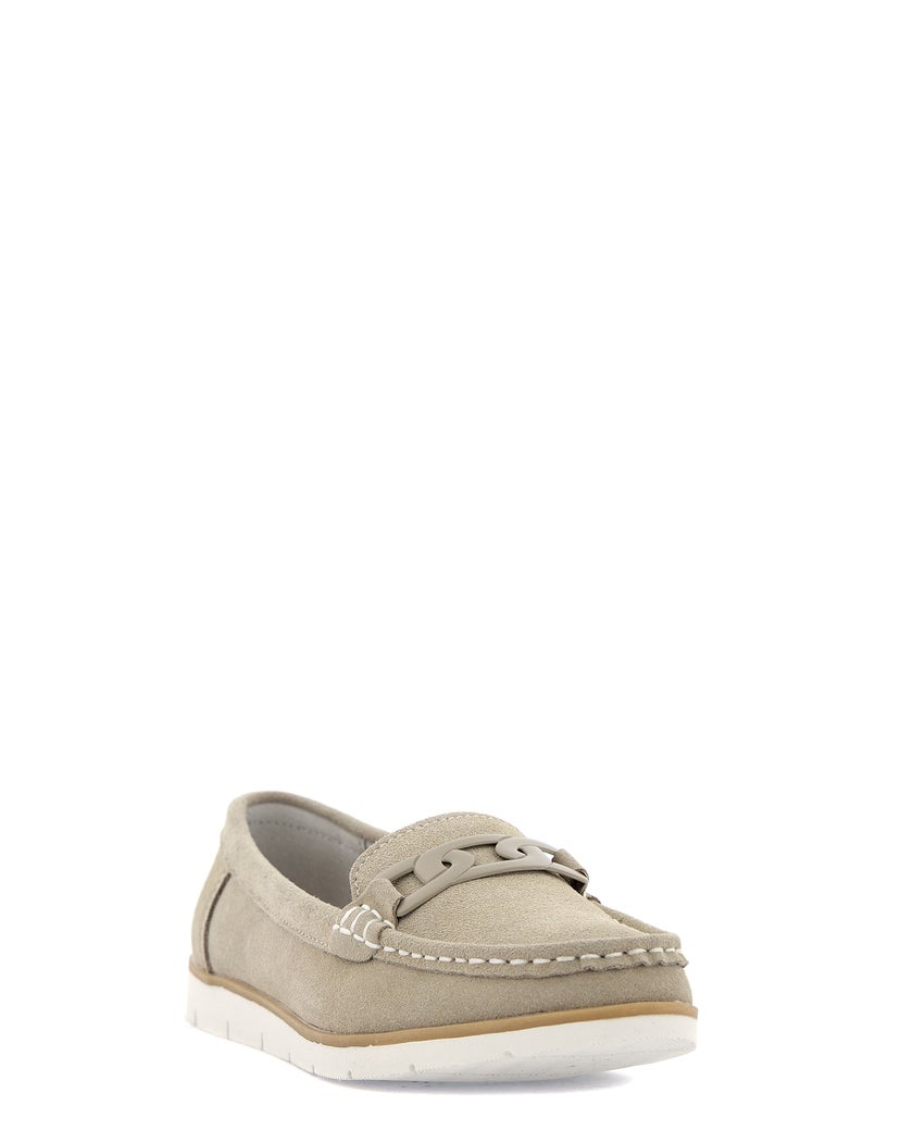 Soft Comfort Beige Loafers