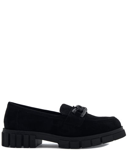Emelie Strandberg Svart Loafer