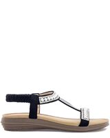 Lunar Svart Sandal