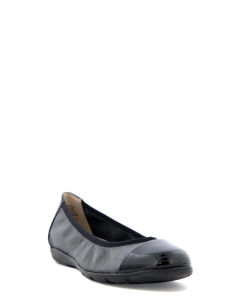 Caprice Svart Ballerinasko