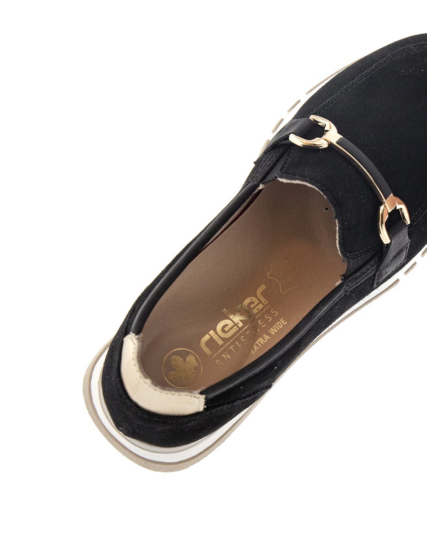 Rieker Svart Loafers