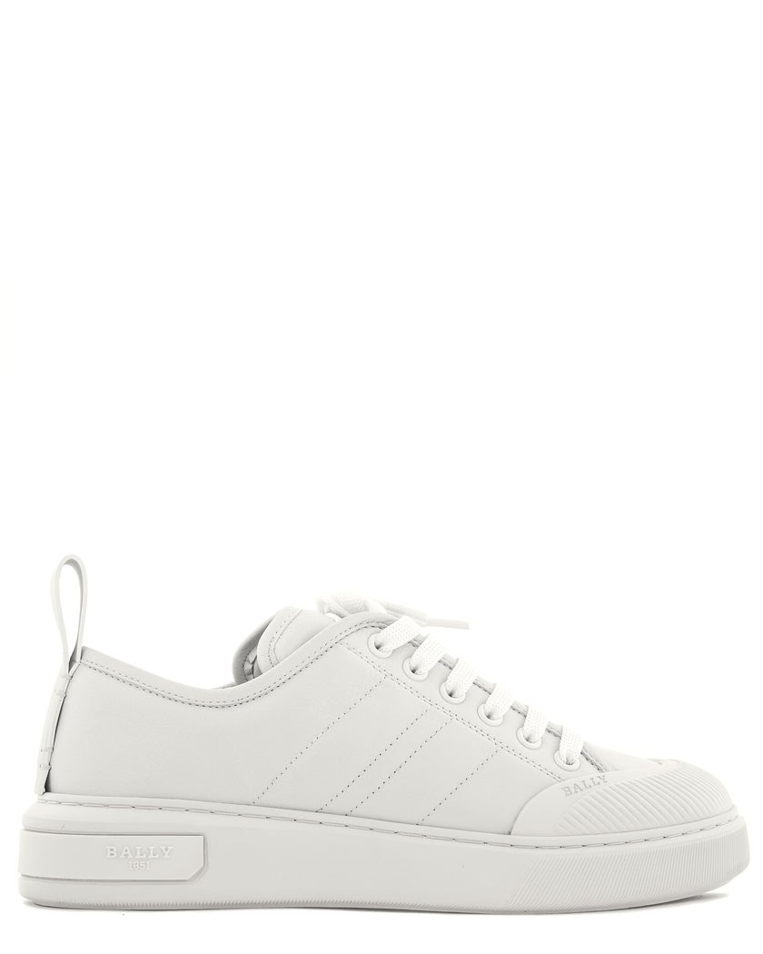 Bally Vit Sneakers