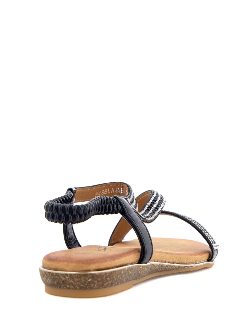 Lunar Svart Sandal