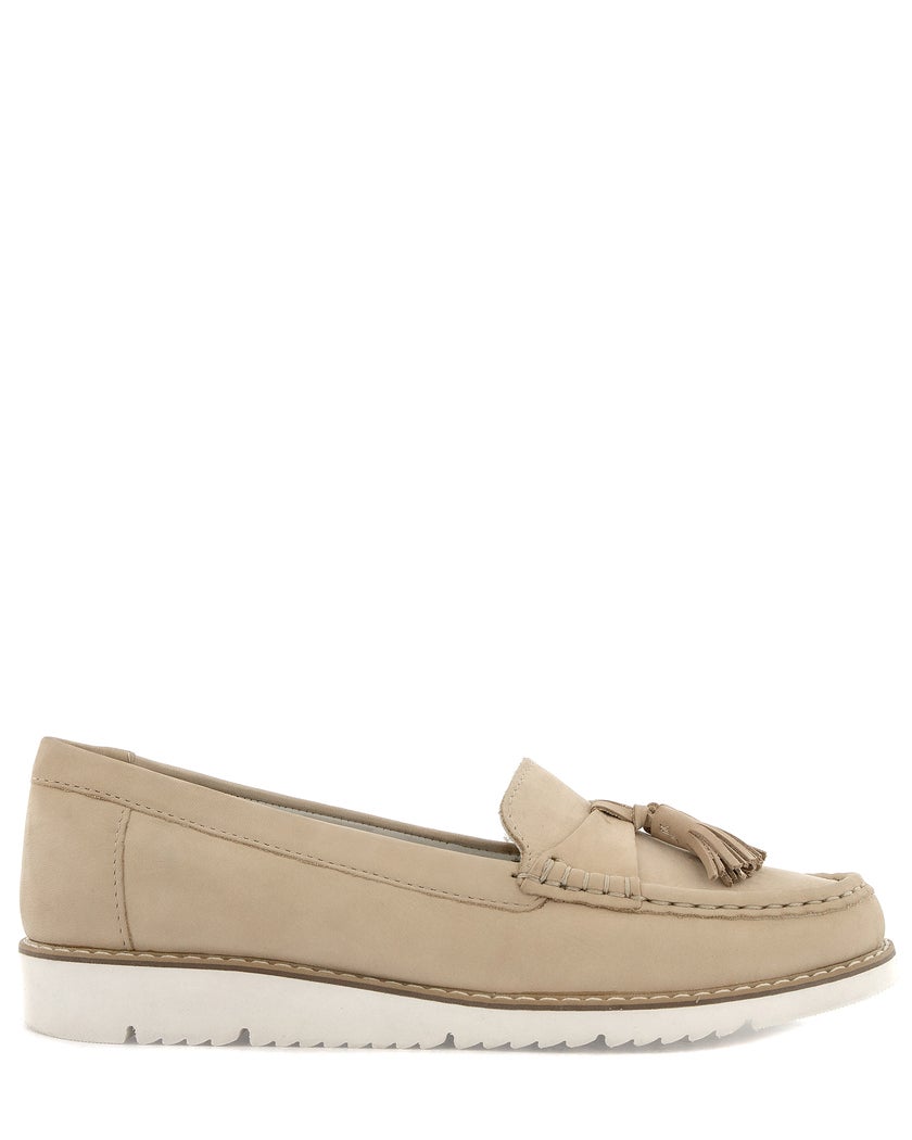 Bellezza Beige Loafers