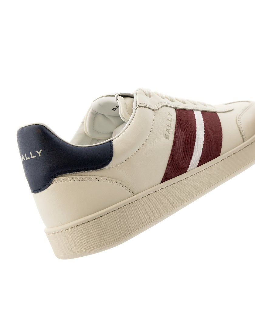 Bally Vit Sneakers