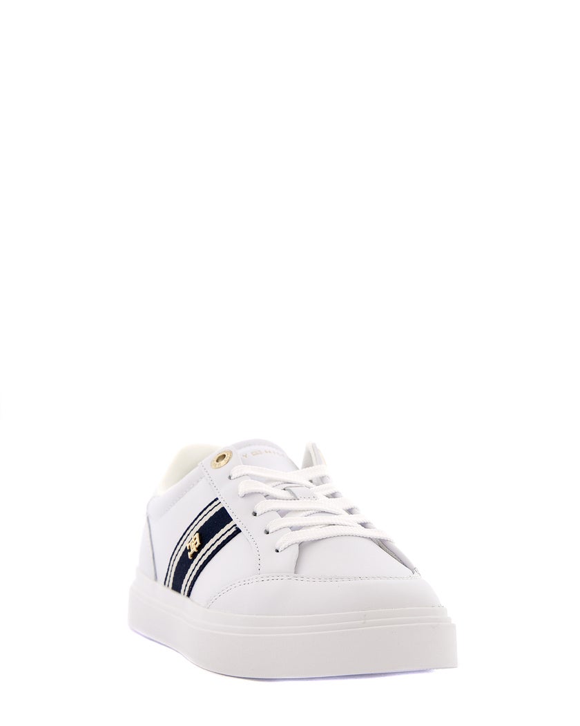 Tommy Hilfiger Vit Sneakers