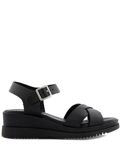 Foot News Svart Sandalett