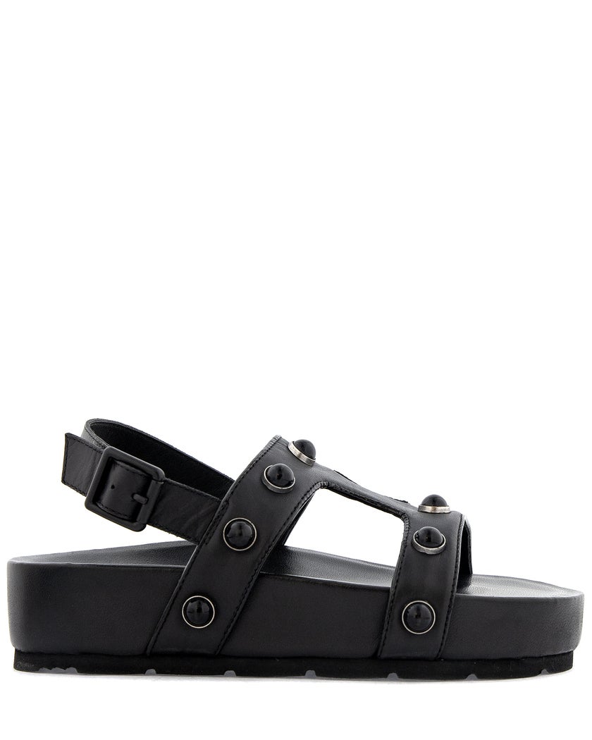 Foot News Svart Sandal