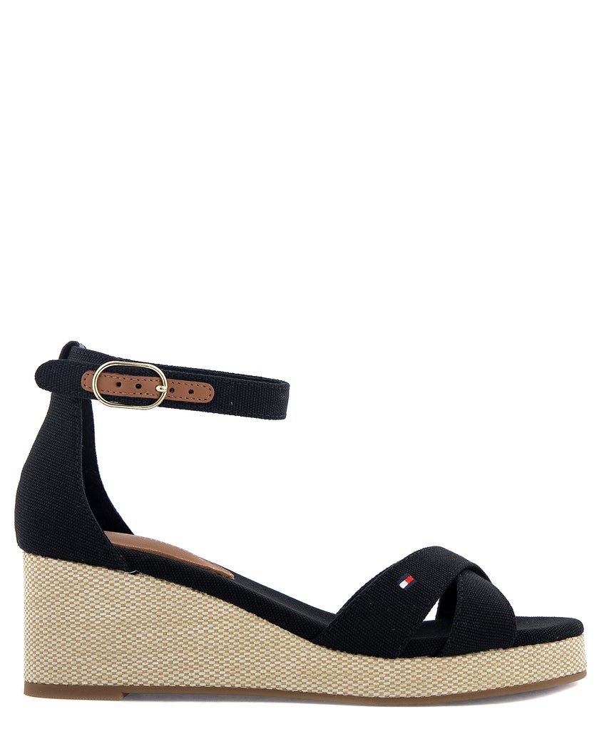 Tommy Hilfiger Svart Sandalett