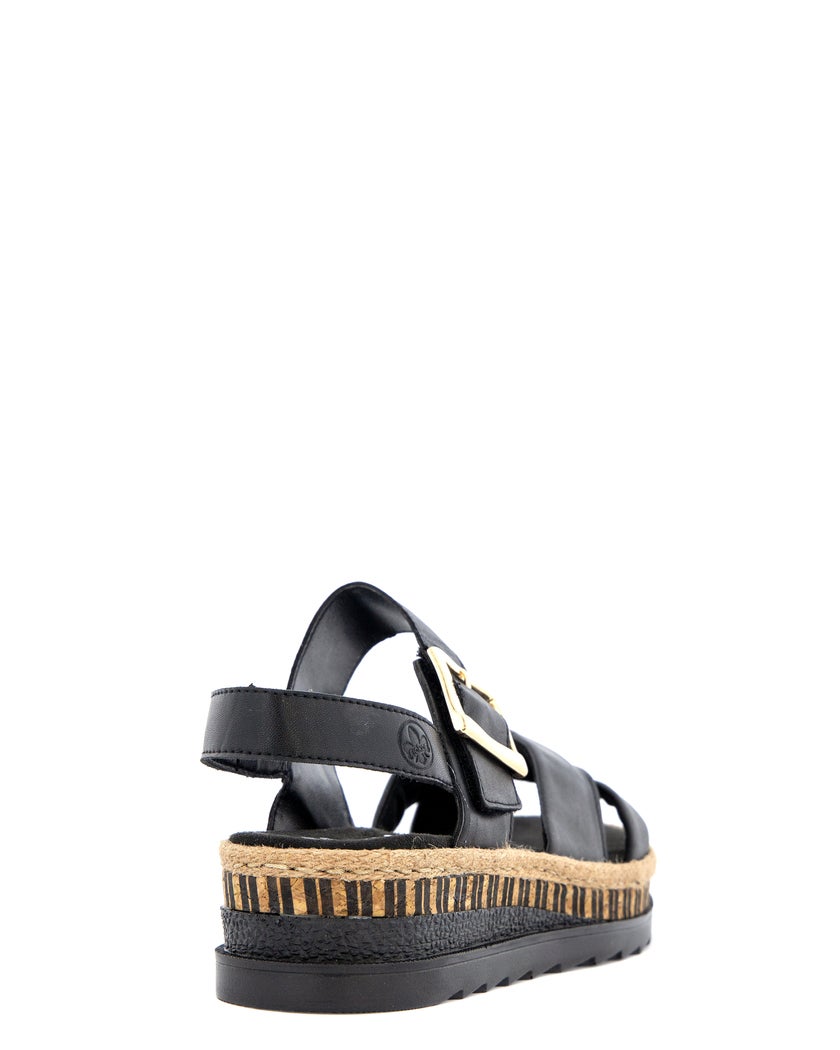 Rieker Svart Sandal