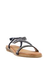 Lunar Svart Sandal