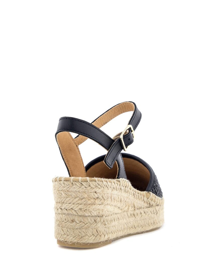 Ella of Sweden Svart Sandalett