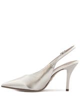 Tamaris Silver Pumps