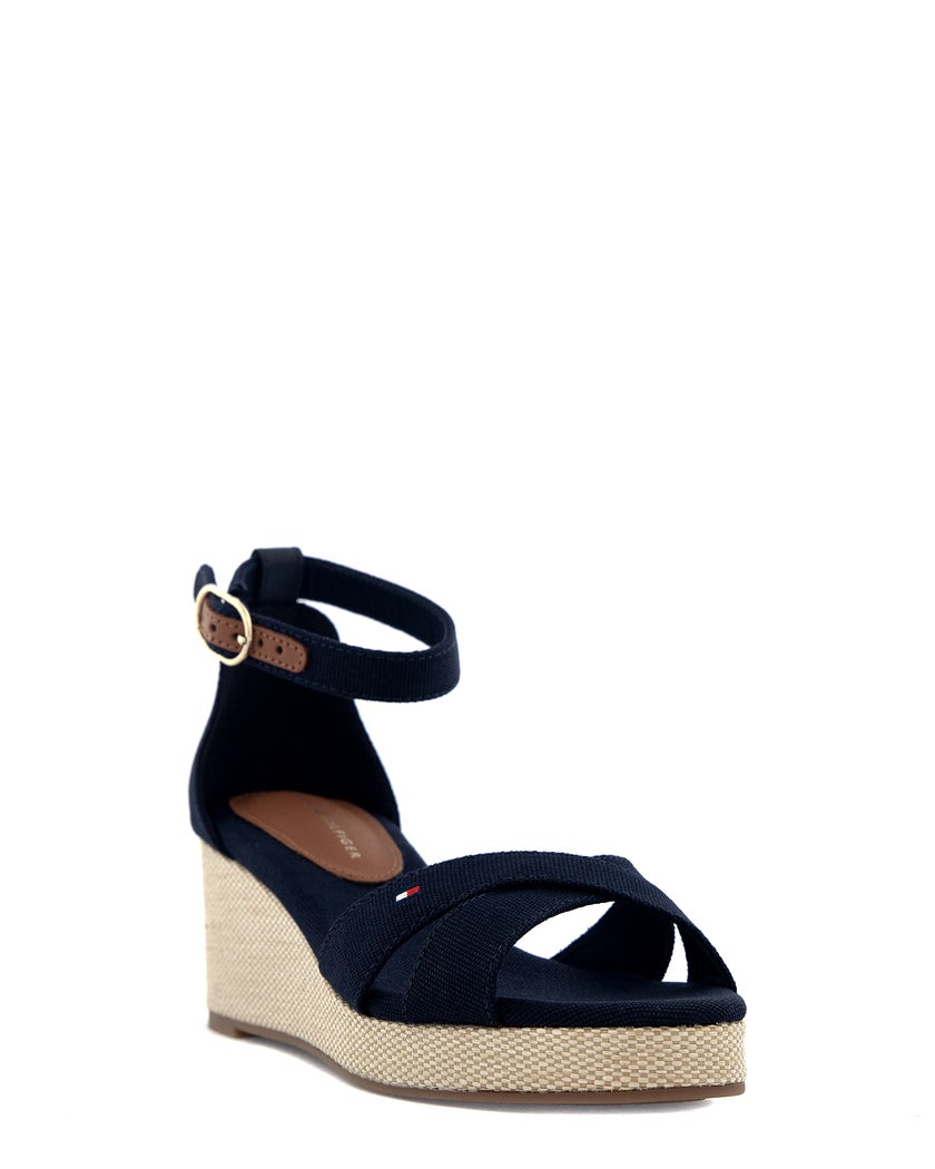 Tommy Hilfiger Blå Sandalett