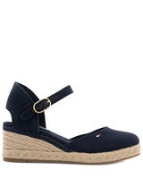 Tommy Hilfiger Blå Sandalett