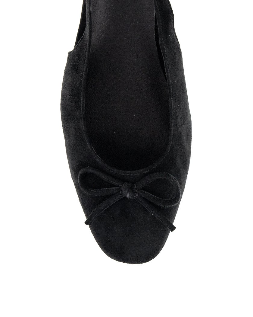 The Monte Svart Slingback