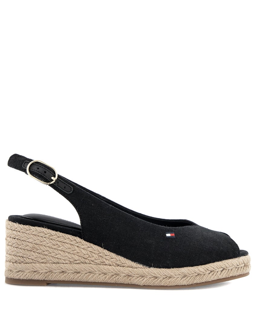 Tommy Hilfiger Svart Sandalett