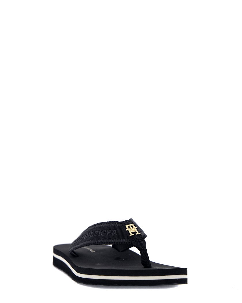 Tommy Hilfiger Svart Flip-Flop