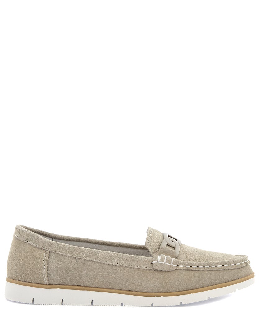 Soft Comfort Beige Loafers