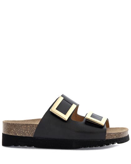 Scholl Svart Toffel