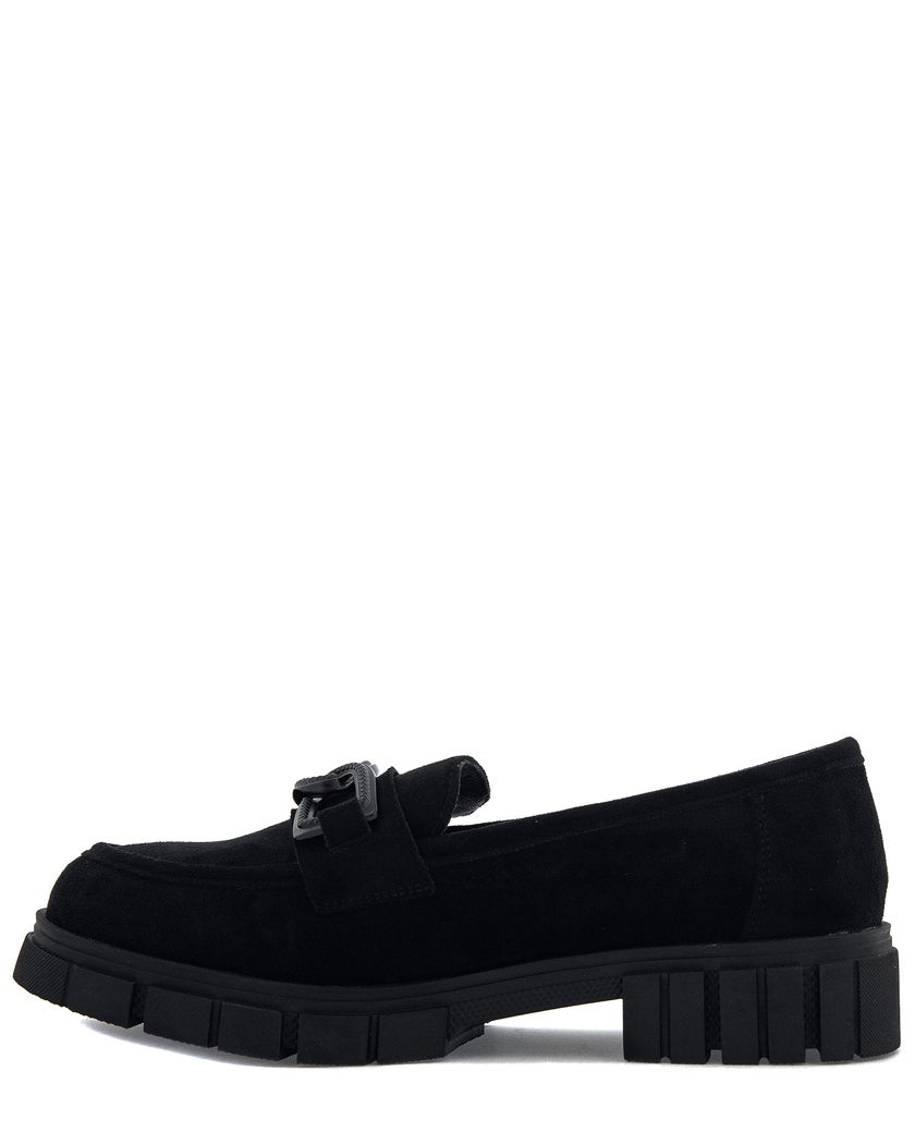 Emelie Strandberg Svart Loafer