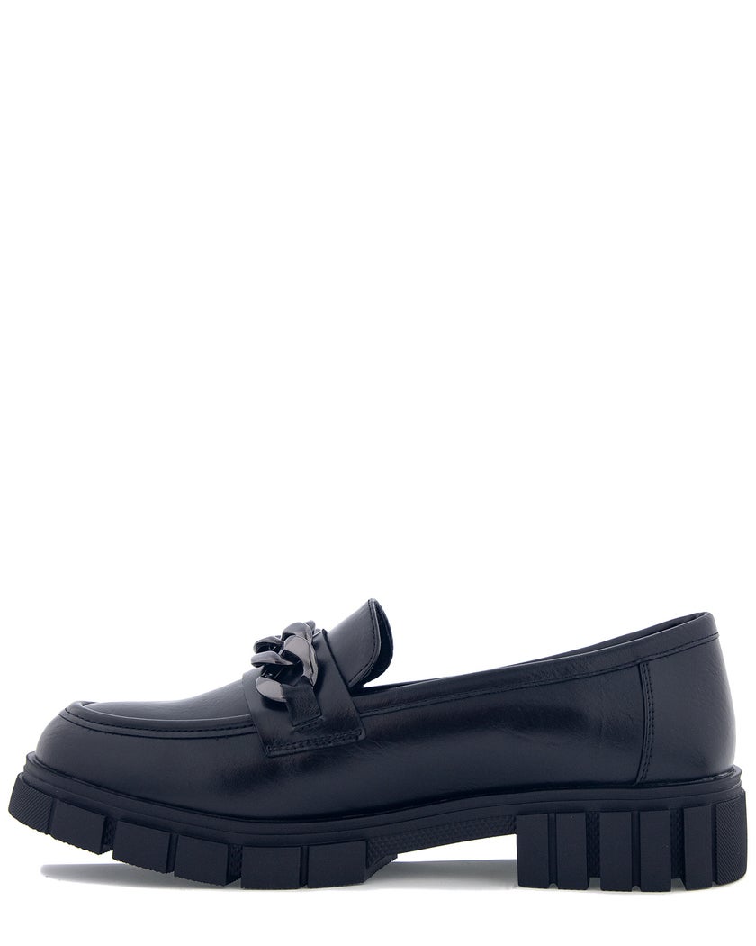 Emelie Strandberg Svart Loafer