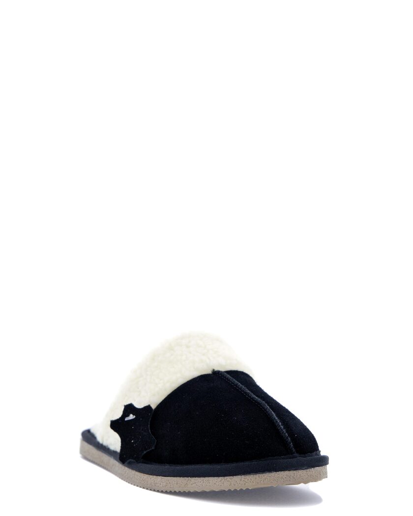 Hush Puppies Svart Toffel