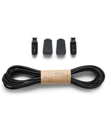Ecco Svarta Skosnören 120 cm