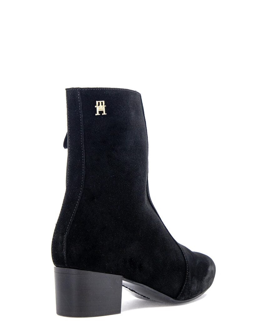 Tommy Hilfiger Svart Stövlett