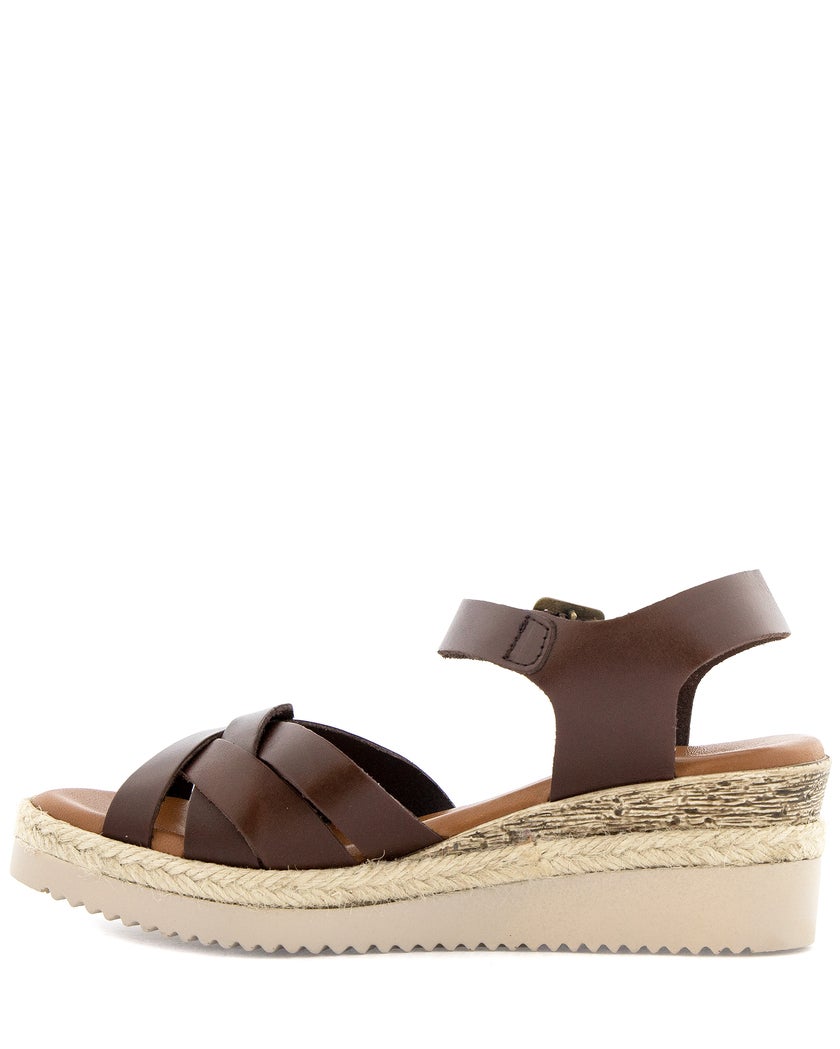 Foot News Brun Sandalett