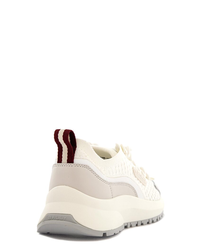 Bally Vit Sneakers