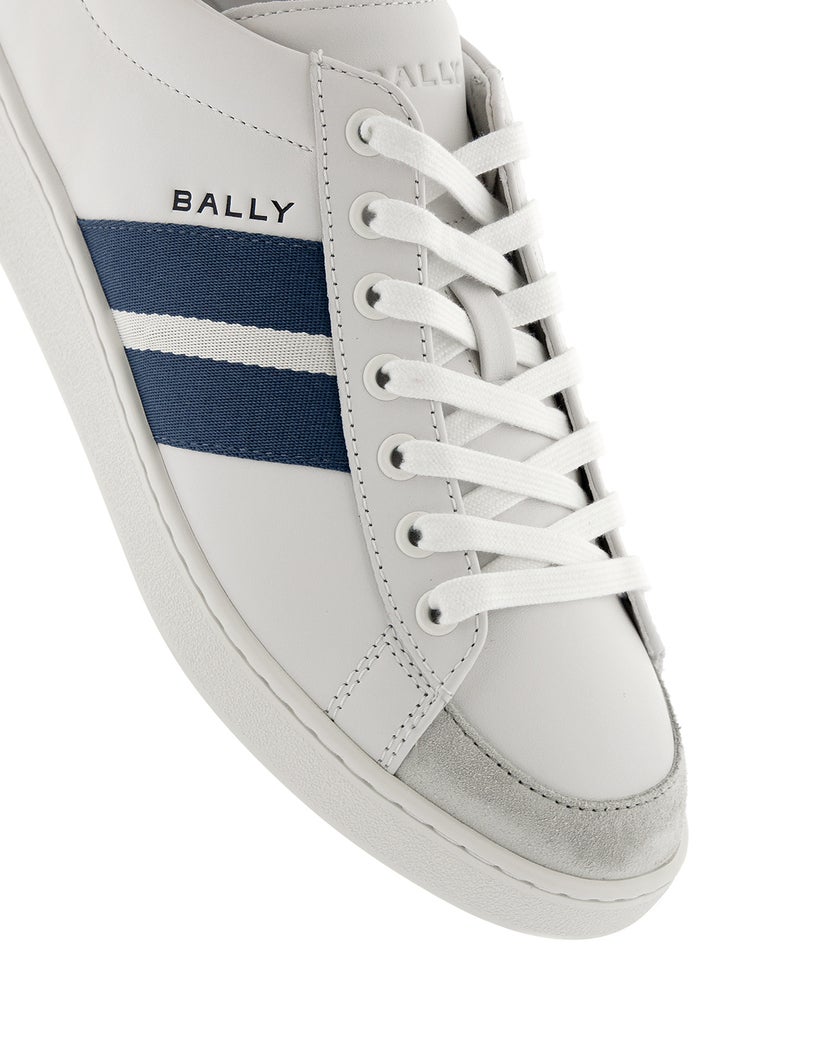 Bally Vit Sneakers