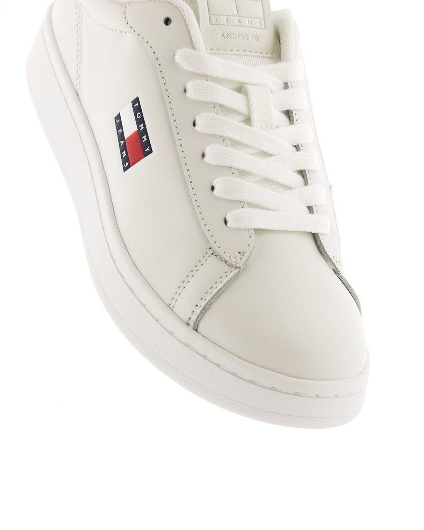 Tommy Hilfiger Vit Sneakers