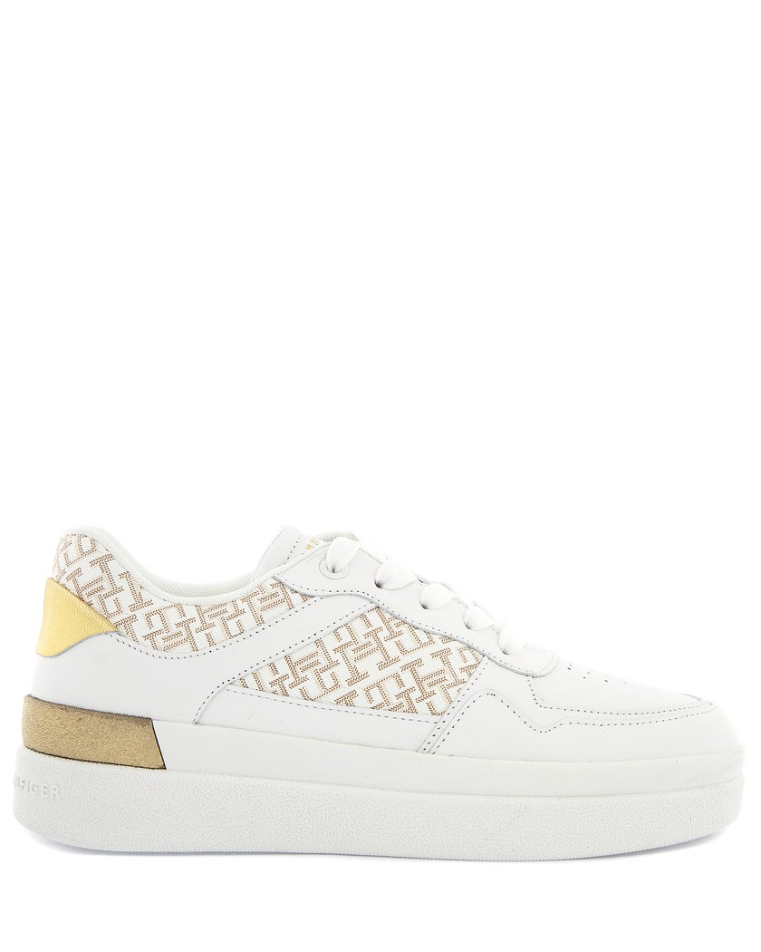 Tommy Hilfiger Vit Sneakers