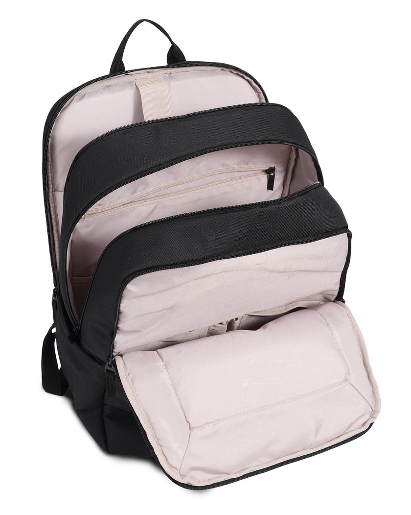 North Pioneer Svart Ryggsäck