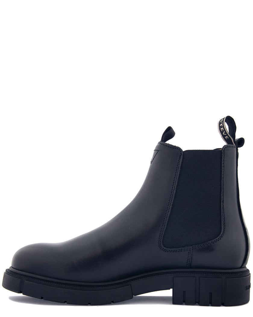 Sneaky Steve Svart Boots