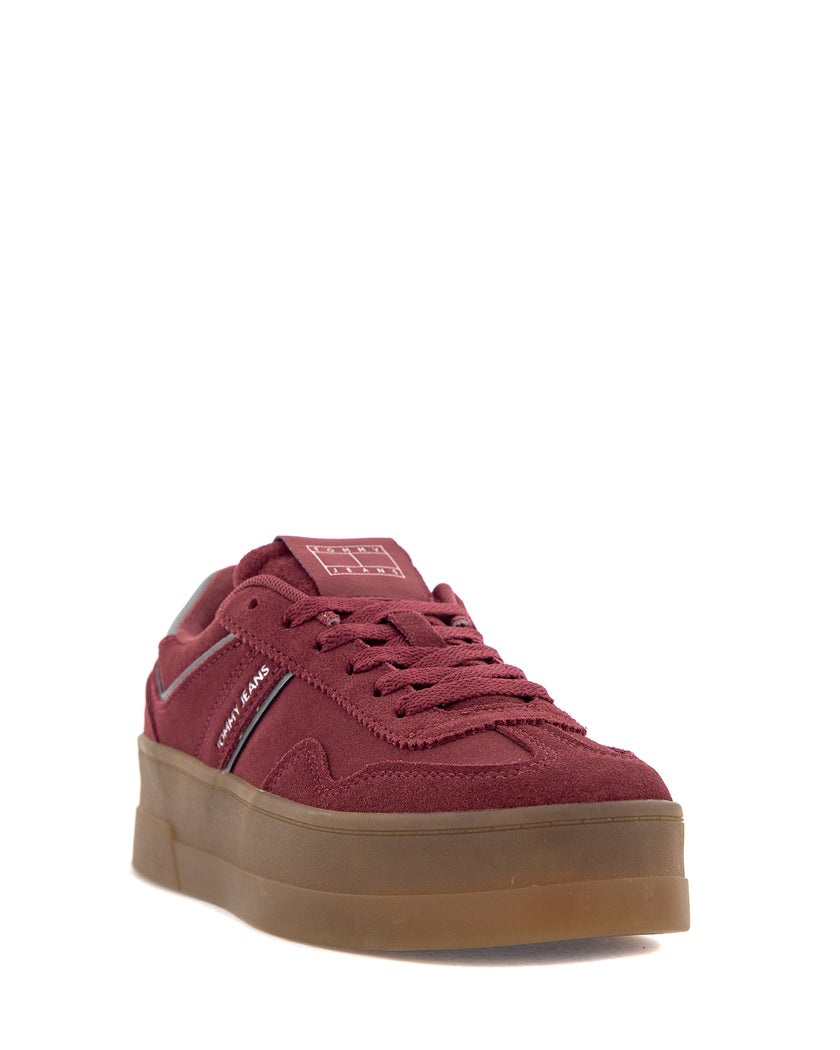 Tommy Hilfiger Röd Sneakers