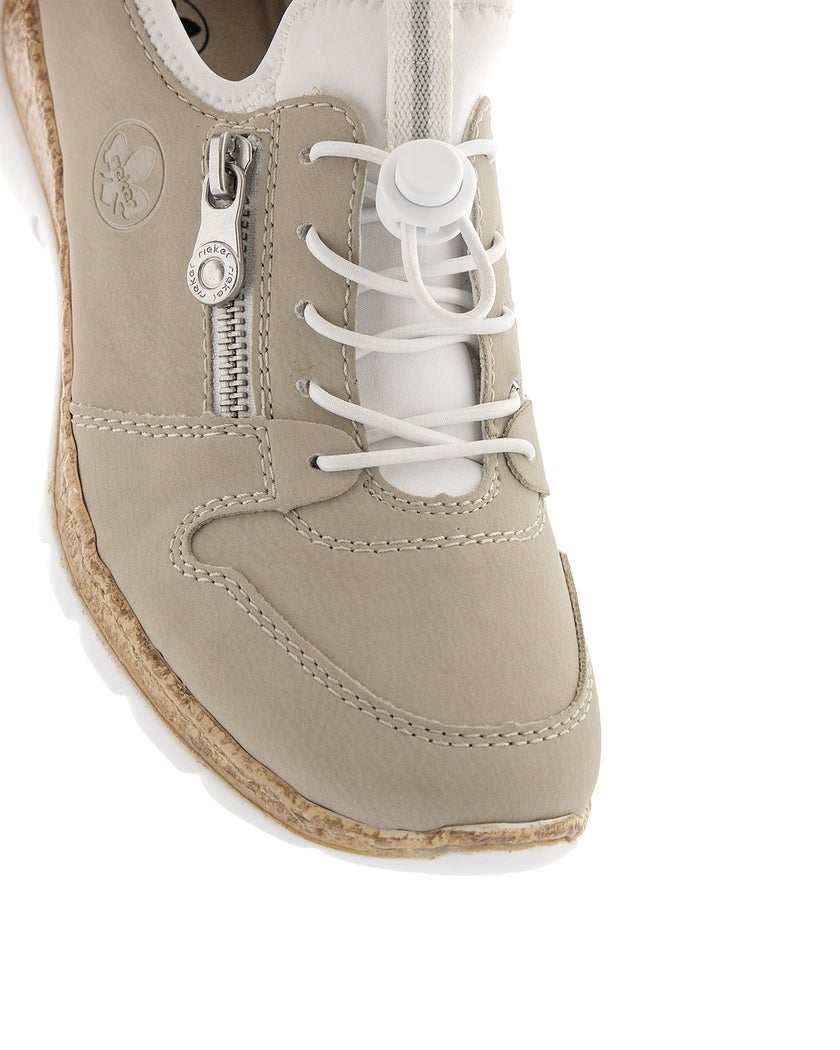 Rieker Beige Promenadsko