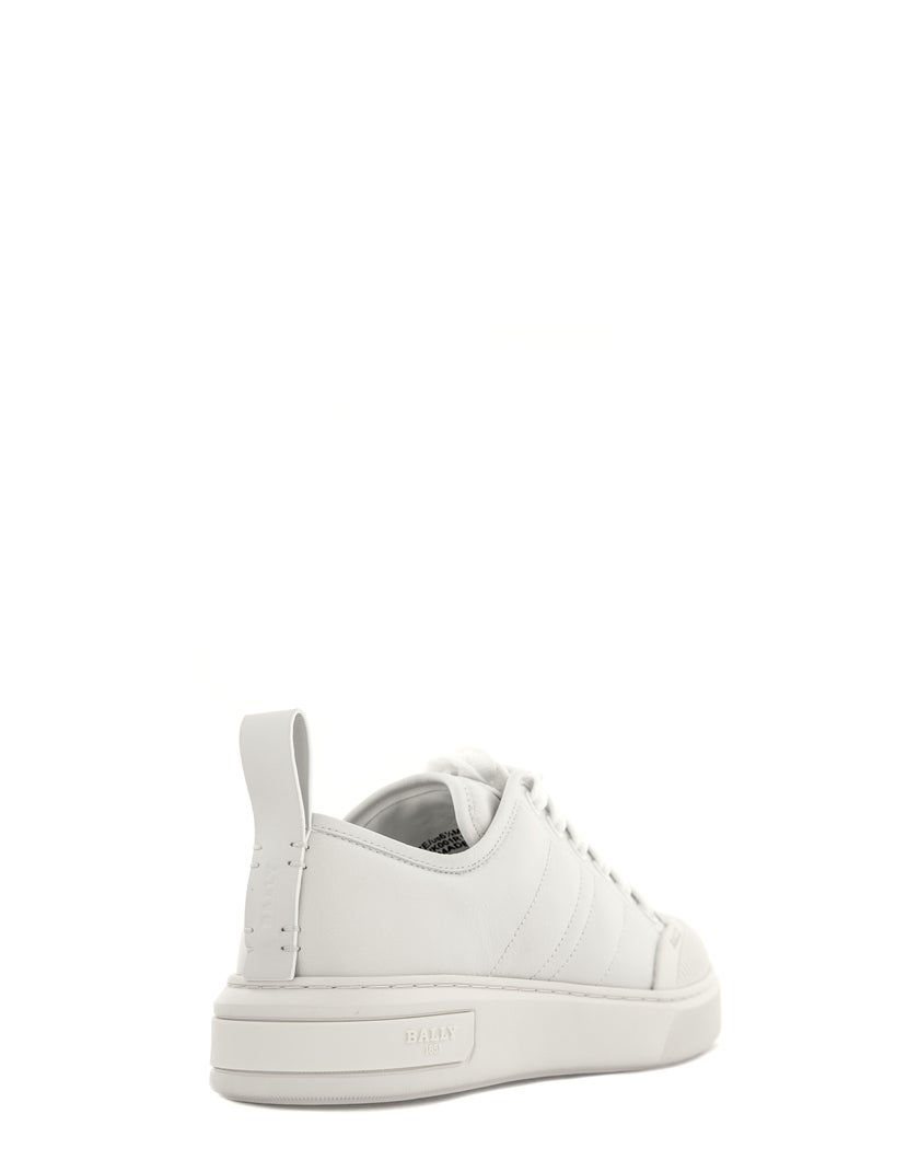 Bally Vit Sneakers
