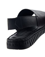 Park West Svart Sandal