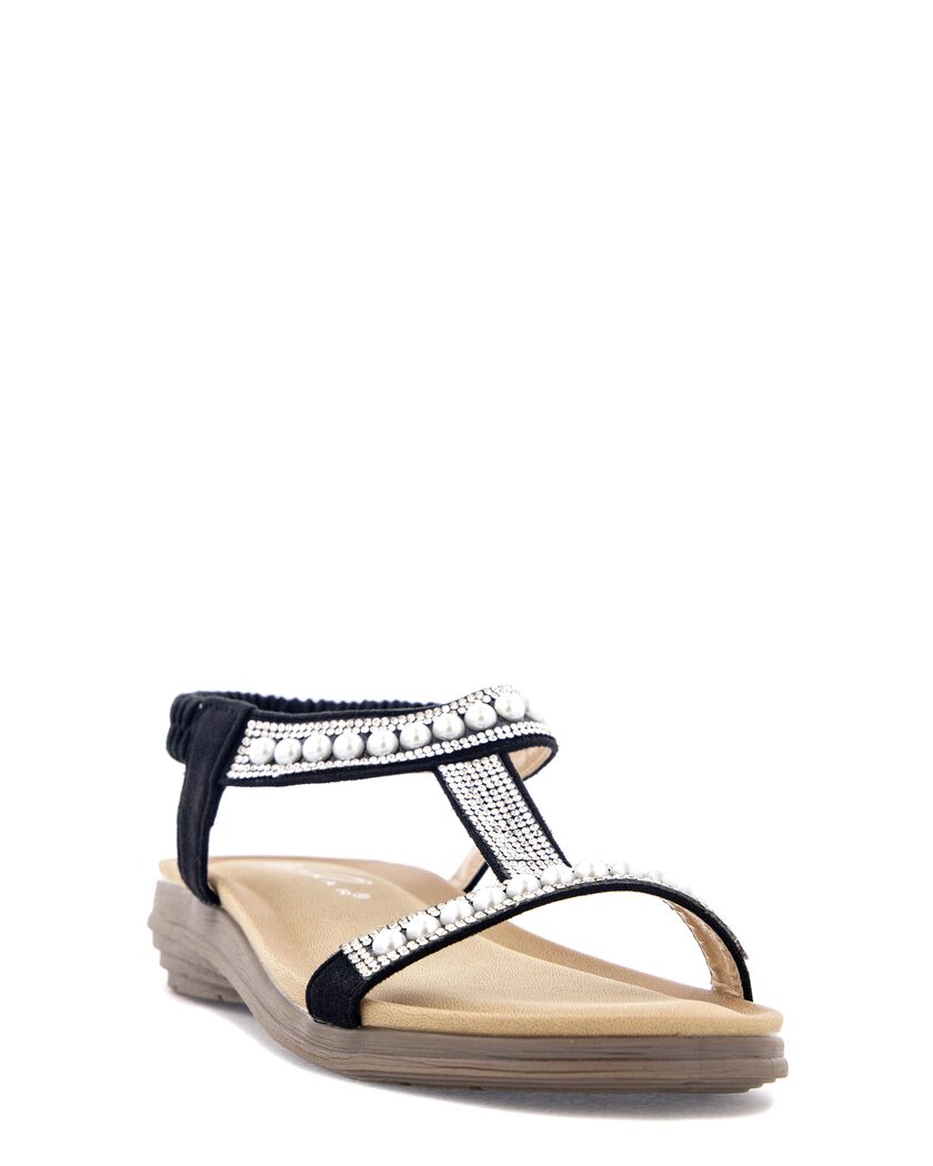 Lunar Svart Sandal
