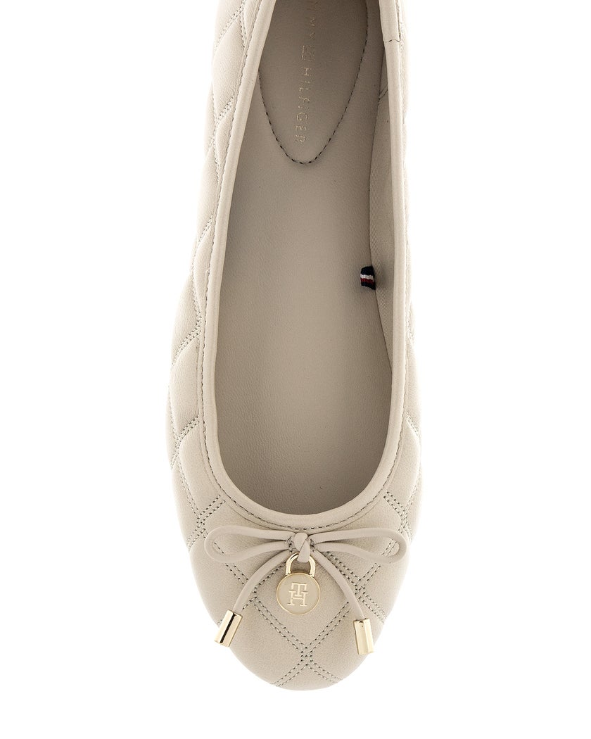 Tommy Hilfiger Beige Ballerina