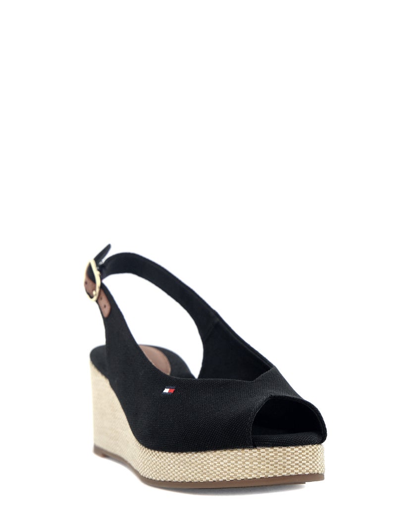 Tommy Hilfiger Svart Sandalett